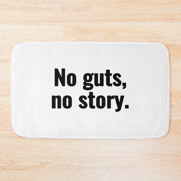 Item preview, No guts, no story. designed and sold by Vanion.