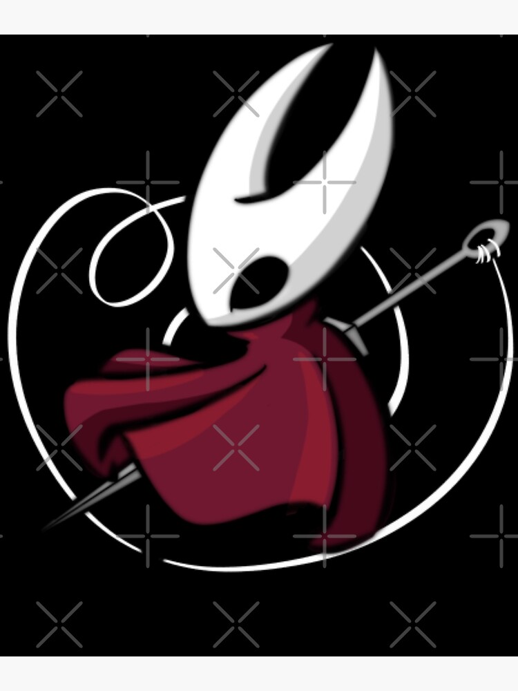 "Hollow Knight and her needle hollow knight_silksong" Poster