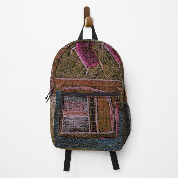 Item preview, colored pencil drawing swimming pool in the desert designed and sold by quinnstyle.