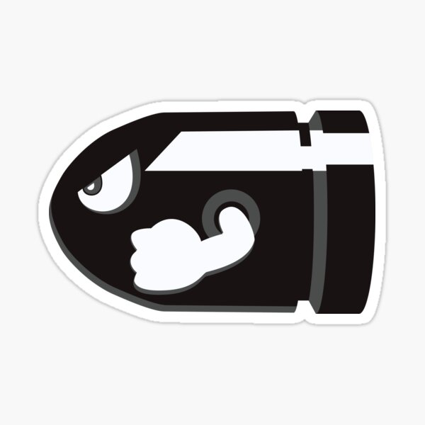 Bullet Bill Sticker