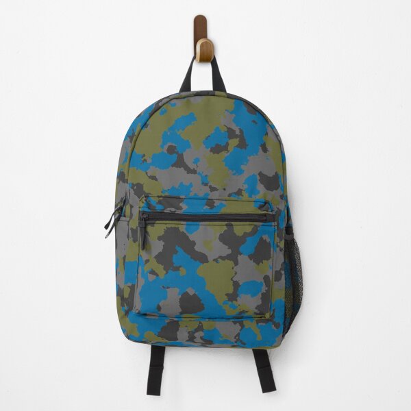 Item preview, Olive Blue Camouflage designed and sold by Tshirtstory.