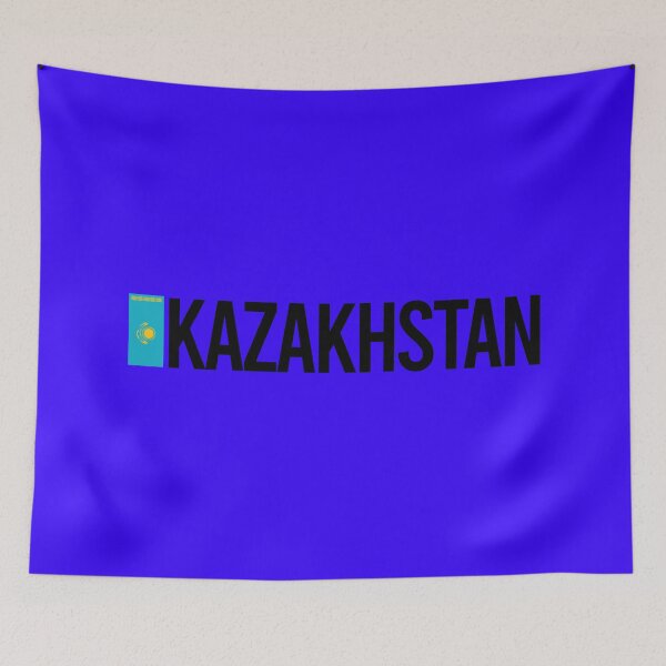 Item preview, Kazakhstan Country Flag collection designed and sold by randomorder.