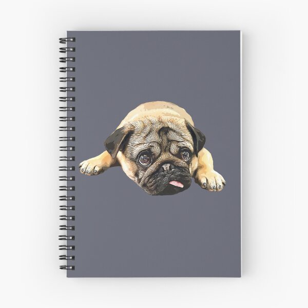 Item preview, Pug -Cute Funny Dog designed and sold by ElegantCat.