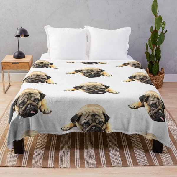 Item preview, Pug -Cute Funny Dog designed and sold by ElegantCat.