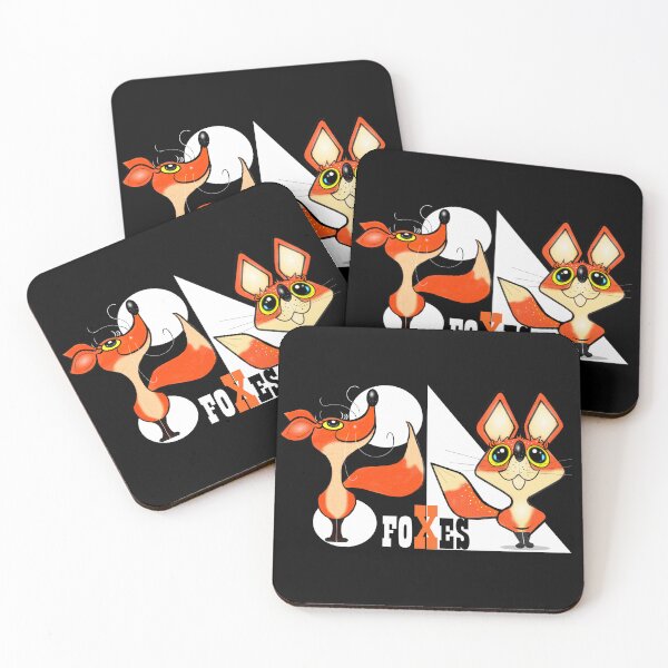 Item preview, Foxes  designed and sold by Shirley cute art .