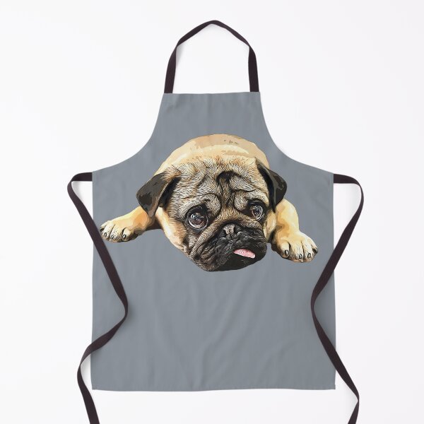 Item preview, Pug -Cute Funny Dog designed and sold by ElegantCat.