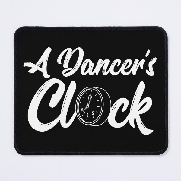 Item preview, Dance A Dancer's Clock 8 7 6 5 Birthday Gift designed and sold by haselshirt.