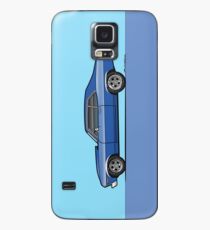 68-72 Blauer Chevy Nova Hülle & Klebefolie für Samsung Galaxy