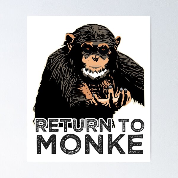 Le Monke Meme Poster for Sale by tttatia