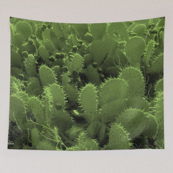 Aperçu de l'œuvre Cactus in greenery créée et vendue par AHELENE.