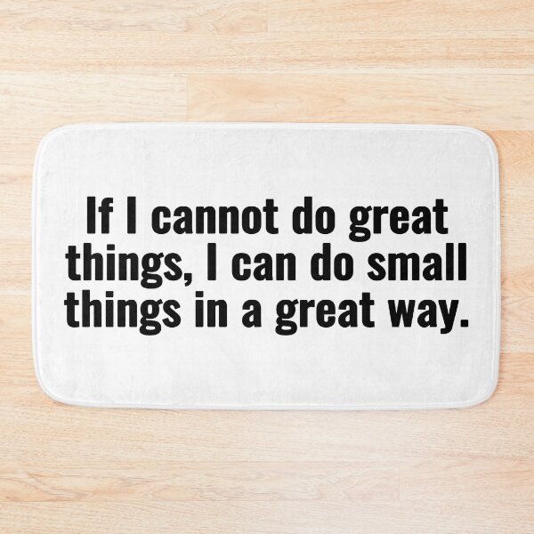 Item preview, I cannot do great things, I can do small things in a great  designed and sold by Vanion.