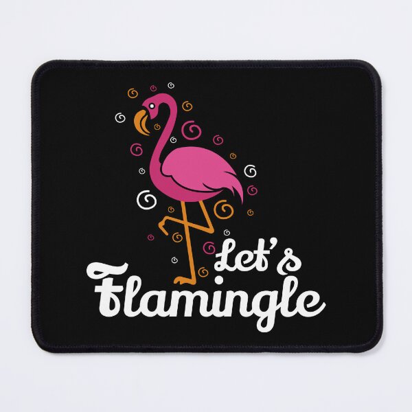 Item preview, Flamingo Shirt Let's Flamingle Funny Gift Tee designed and sold by haselshirt.
