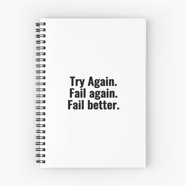 Item preview, Try Again. Fail again. Fail better. designed and sold by Vanion.