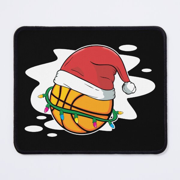 Item preview, Christmas Xmas Basketball Santa Lights Holiday Gift Idea designed and sold by haselshirt.