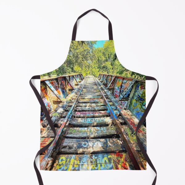 Item preview, Graffiti Painted Train Bridge designed and sold by MorningFive.