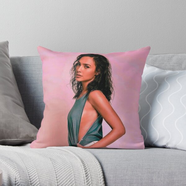 Gal Gadot hot poster Throw Pillow