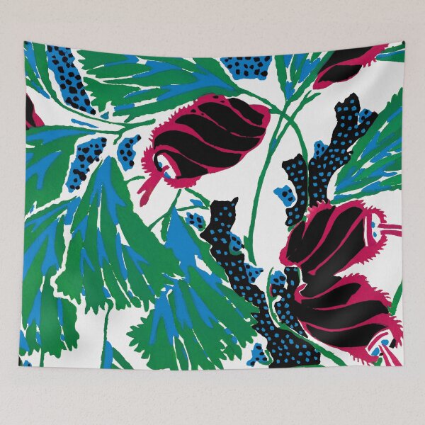 Item preview, Elegant Art Nouveau stencil print Flower Pattern by E.A. Seguy 16 designed and sold by fivo.