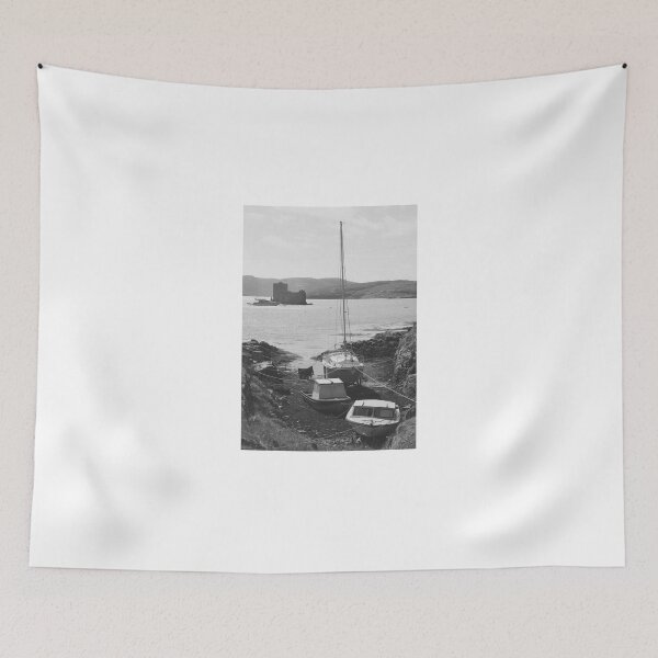 Item preview, Kisimul Castle & Boats designed and sold by Matthew Colvin de Valle.