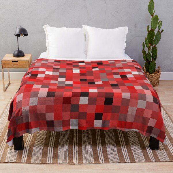 Item preview, monochrome red pixel art design designed and sold by pauloneill-art.
