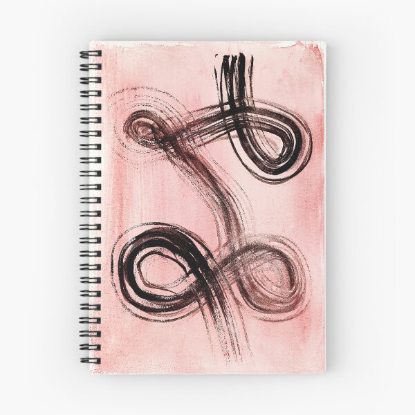 Item preview, Abstract lines on pink background designed and sold by quinnstyle.
