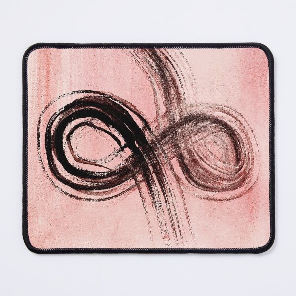 Item preview, Abstract lines on pink background designed and sold by quinnstyle.