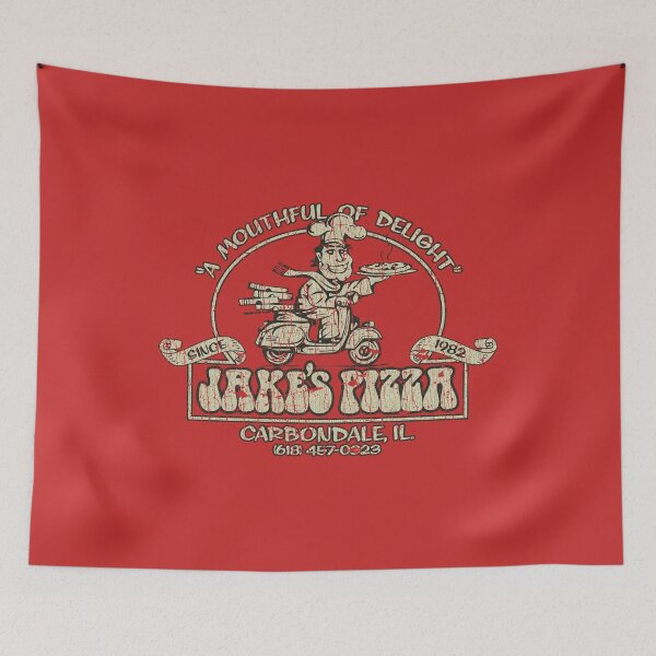 Item preview, Jake's Pizza Carbondale 1982 designed and sold by AstroZombie6669.