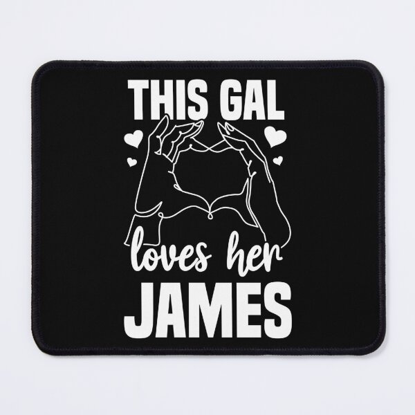 Item preview, This Gal Loves Her James Gift for Women Valentine designed and sold by haselshirt.
