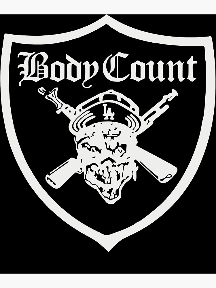 "Body Count logo " Poster for Sale by kathleenwalton Redbubble