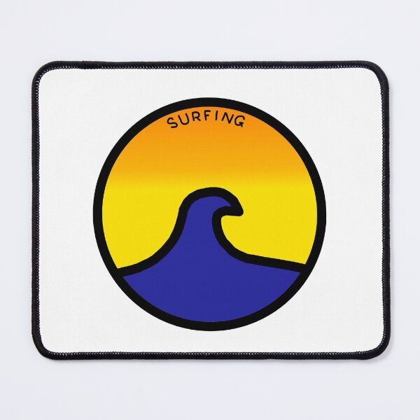 Item preview, Surfing Wave (sunset) designed and sold by Jeremy Crotty.