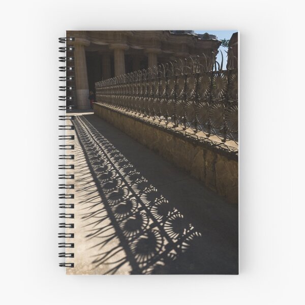 Item preview, Shapes and Shadows - Antoni Gaudi, Park Guell, Barcelona, Catalonia, Spain designed and sold by Georgia Mizuleva.