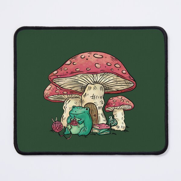 Item preview, frogs, toadstool designed and sold by DerSenat.