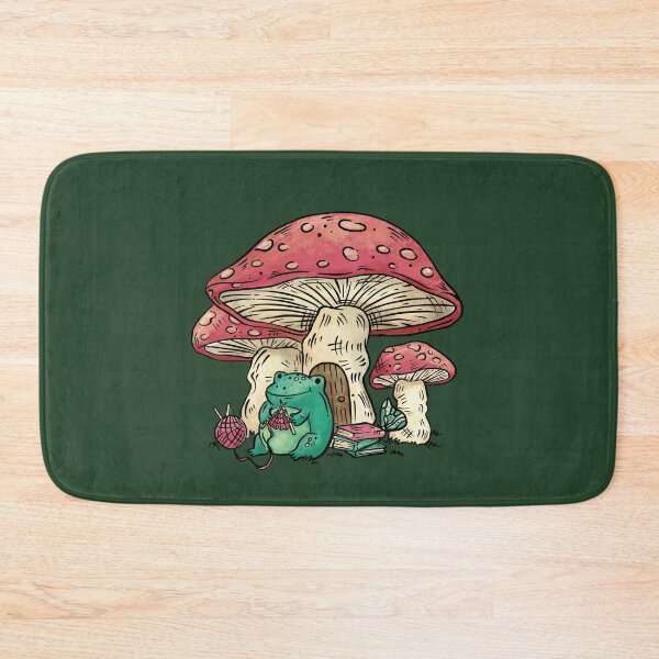 Item preview, frogs, toadstool designed and sold by DerSenat.