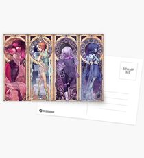 Art Nouveau Gems Postcards