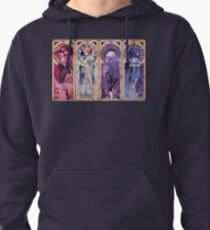 Art Nouveau Gems Pullover Hoodie