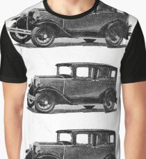 In the end of Night ... arises the Model A Ford ... a legendary car, ideal for illustrated stickers, phone shell etc... 2015 (c)(t) 01 by Olao-Olavia / Okaio Créations Graphic T-Shirt