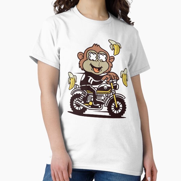 Item preview, Monkey Motocrosser Off Road Rider designed and sold by halleinstyle.