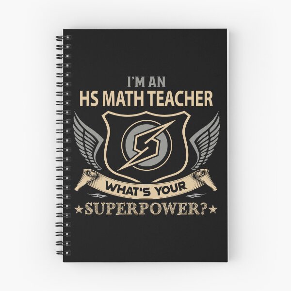 Artikelvorschau, HS-Mathe-Lehrer-T-Shirt - Supermacht-Job-Geschenkartikel-T-Stück entworfen und verkauft von watkinsmat.