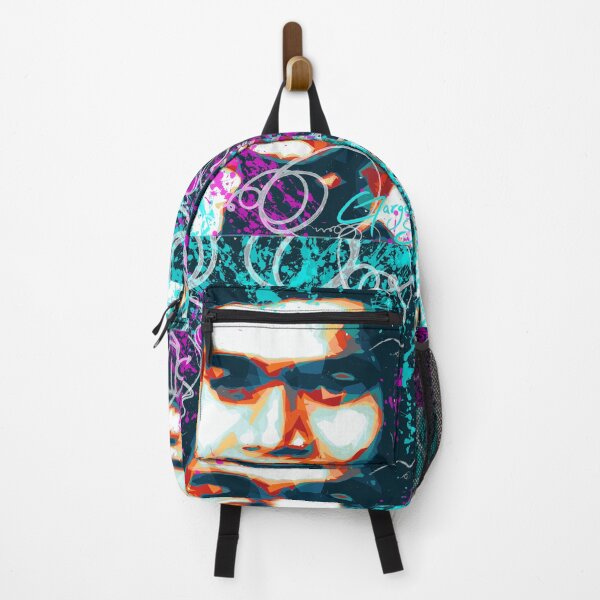 Item preview, Abstract Modern Colourful Neon Young Sathya Sai Baba designed and sold by gargeesuresh.