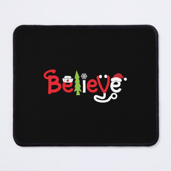 Item preview, Christmas Tree Xmas Nurse Believe Merry Holiday Gift designed and sold by haselshirt.
