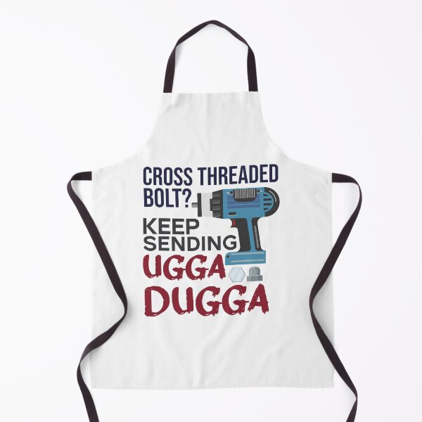Item preview, Cross Threaded Bolt? Keep Sending Ugga Dugga Funny Mechanic designed and sold by alltheprints.
