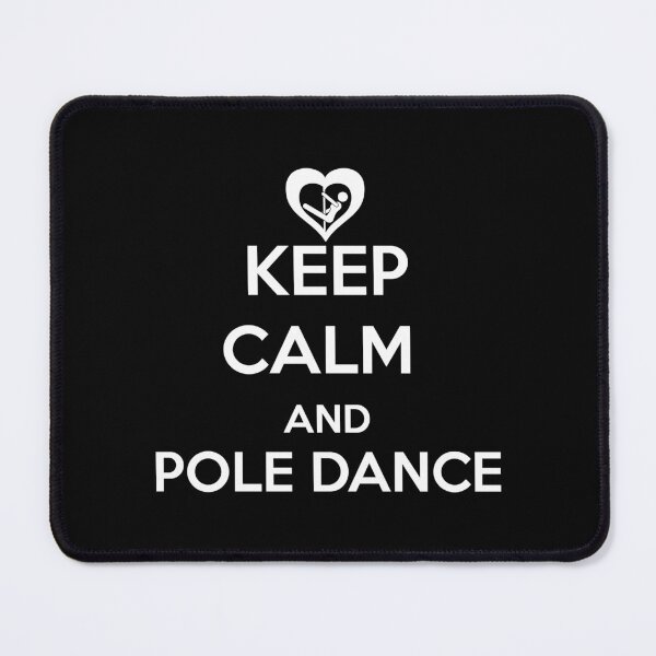 Item preview, Pole Dance Shirt Keep Calm And Pole Dance Gift Tee designed and sold by haselshirt.