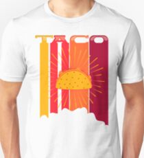 Retro Vintage 70s 80s taco Unisex T-Shirt