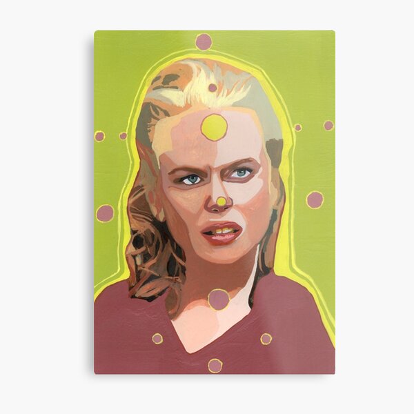 My spheres of perception float in your ephemeral realms. (Nicole Kidman) Metal Print