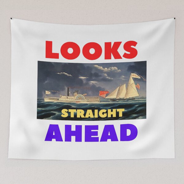 Item preview, Looks Straight Ahead designed and sold by thundercandy.