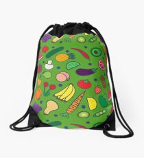 Fruits and Veggies! Drawstring Bag