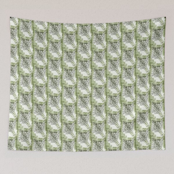 Item preview, Vase and Flowers Photogram - green designed and sold by sarahfmorris.