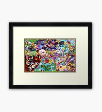 Kirby's 20th Anniversary Framed Print
