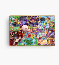 Kirby's 20th Anniversary Canvas Print