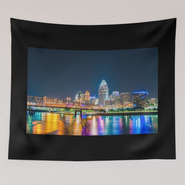 Item preview, Cincinnati Ohio Skyline From Newport Kentucky designed and sold by DaveFilm.