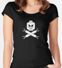 Plastic Pirate Women's Fitted Scoop T-Shirt